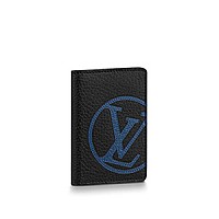 [스페셜오더]LOUIS VUITTON-M63517 루이비통 에삐레더 에피 이니셜 Bleu Azur 포켓 오거나이저