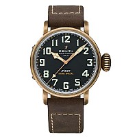 [스페셜오더]ZENITH-제니스 파일럿 타입 20 엑스트라 스페셜 에이지드 스틸 블루 다이얼 시계 40mm