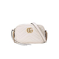 [스페셜오더]GUCCI-448065 6433 구찌 레드 GG 마몽 마틀라세 미니 체인 숄더백