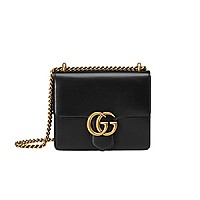 [스페셜오더]GUCCI-431384 6433 구찌 GG 마몽 레드 숄더 체인 미니백