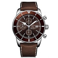 [스페셜오더]BREITLING-브라이틀링 슈퍼오션 아우터노운 스틸 그린 시계 44mm